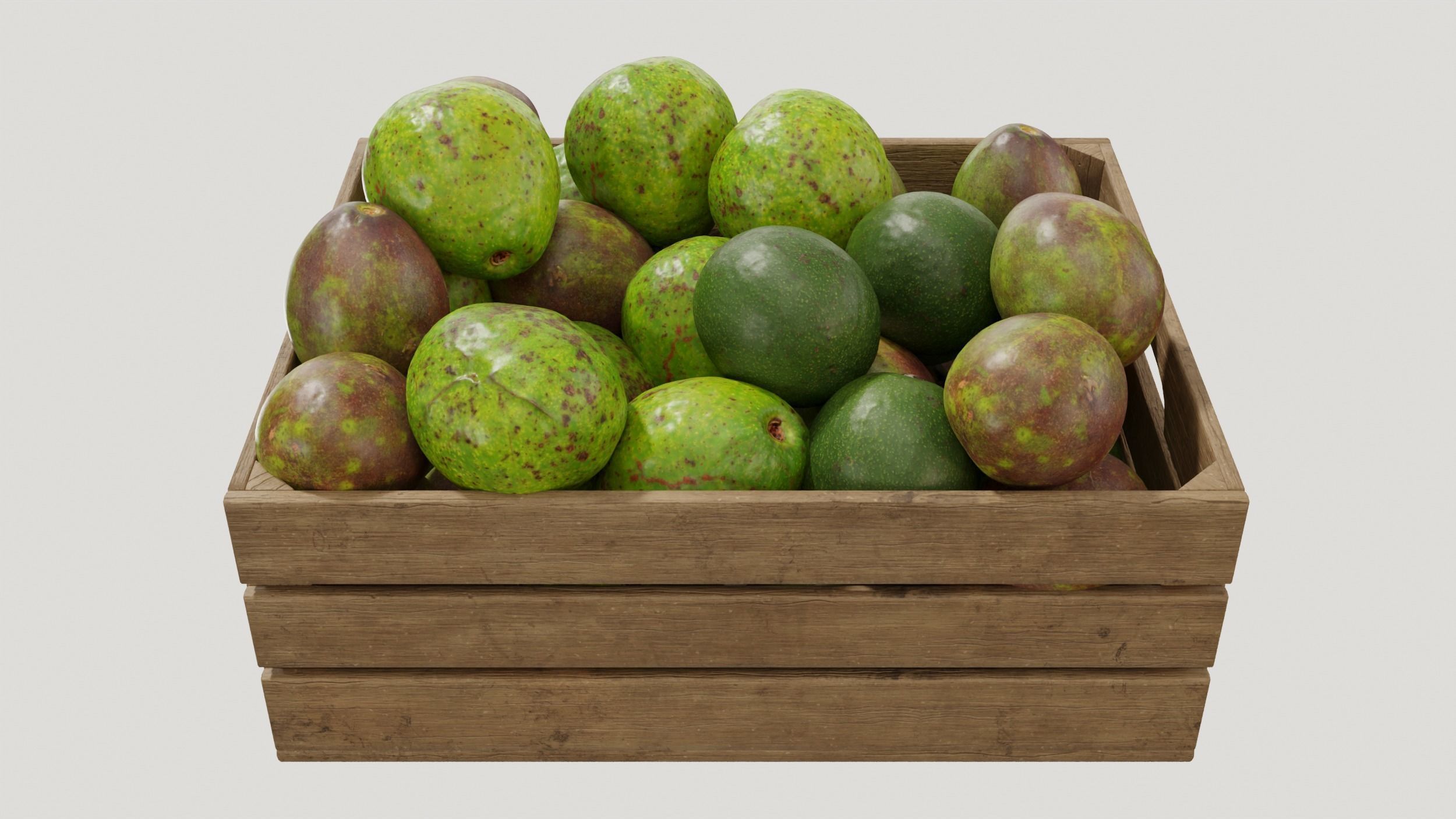 avocado crates  3D model_6