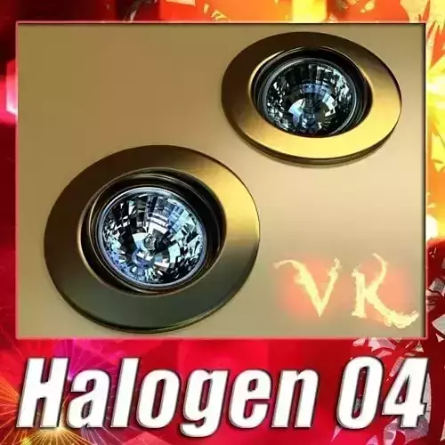 Halogen Lamp 04 Photoreal