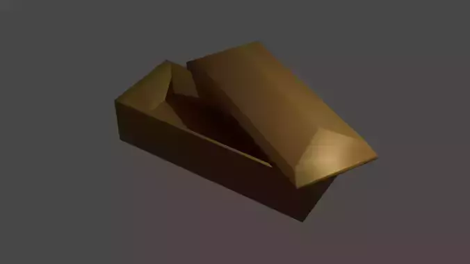 Coffin gold box