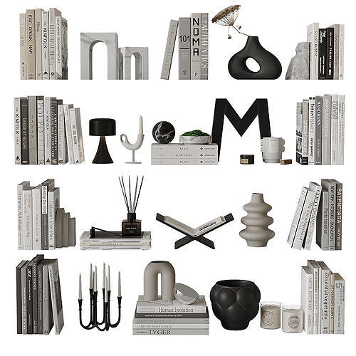 Decorative Set 18 3D model