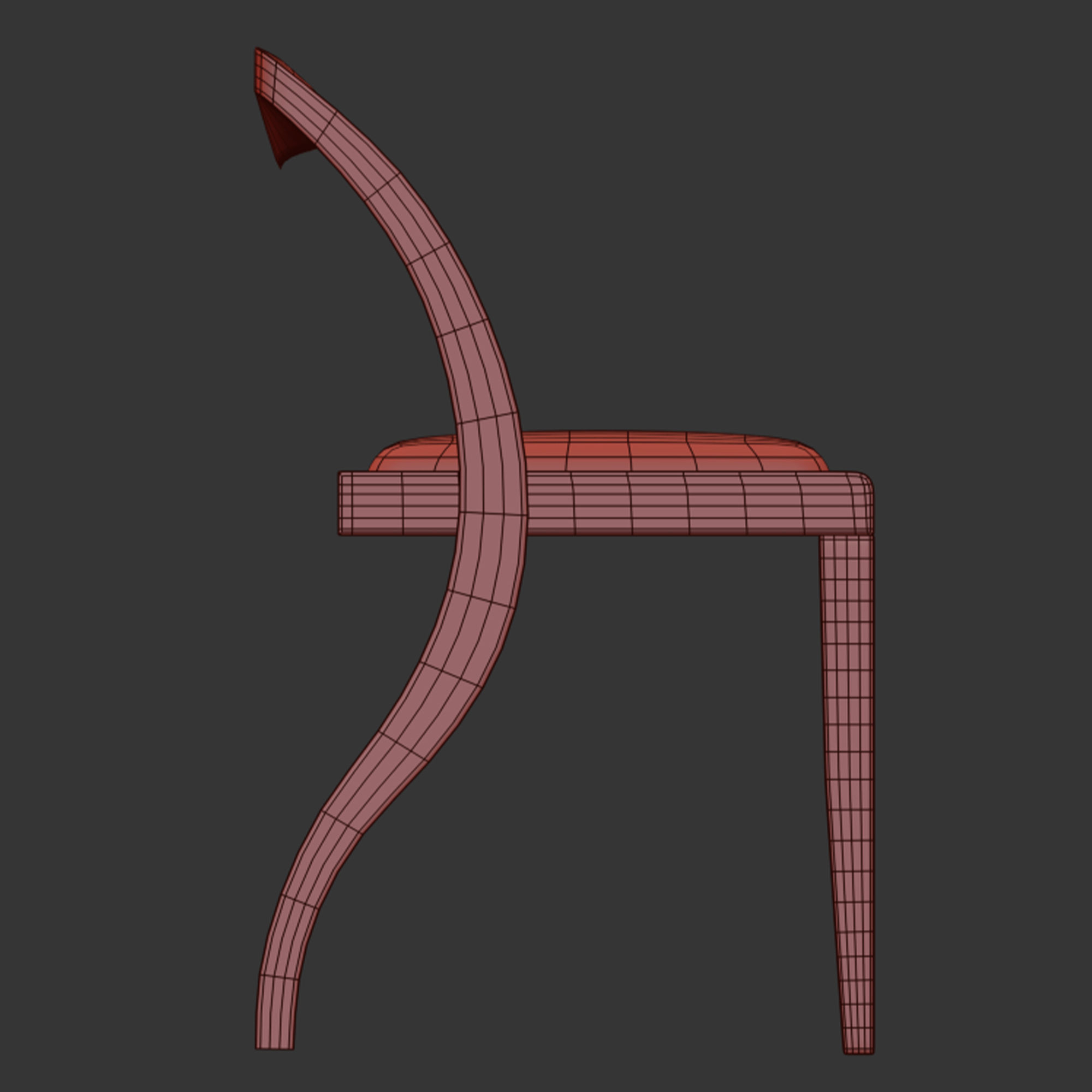 Arlekin chair by Porada 3D model_6