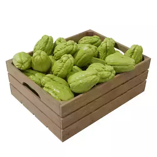 Chayote crates 3D model