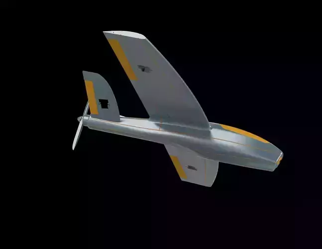 FUZZY FPV PLANE 3D print model