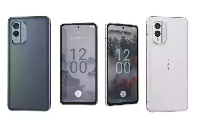 Nokia X30 Coudy Blue And Ice White