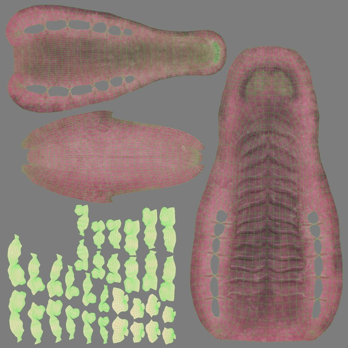 Male Elk Animated VFX Grace 3D model_33