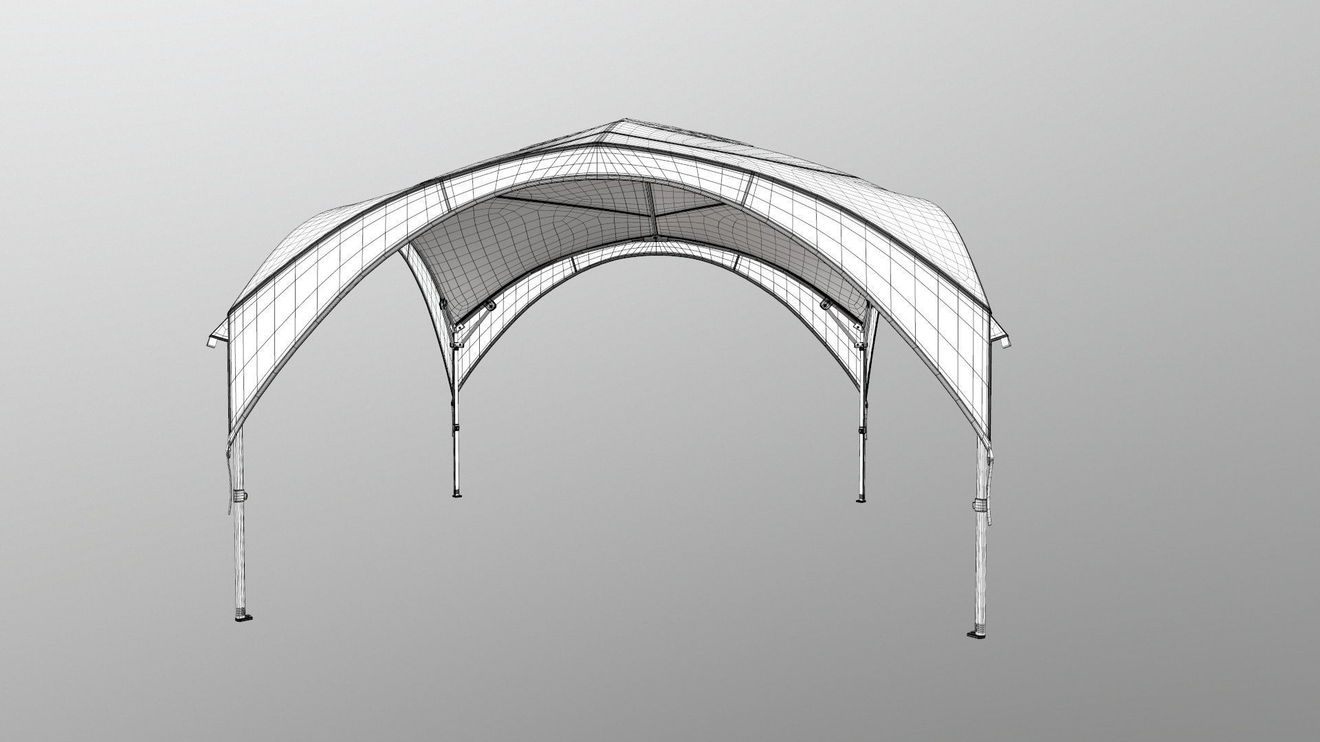 Shelter Tent 3D model_19