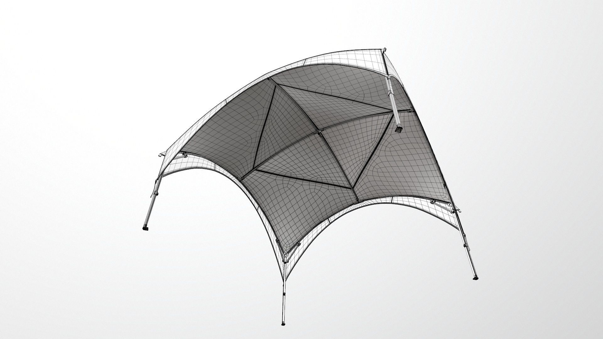 Shelter Tent 3D model_22