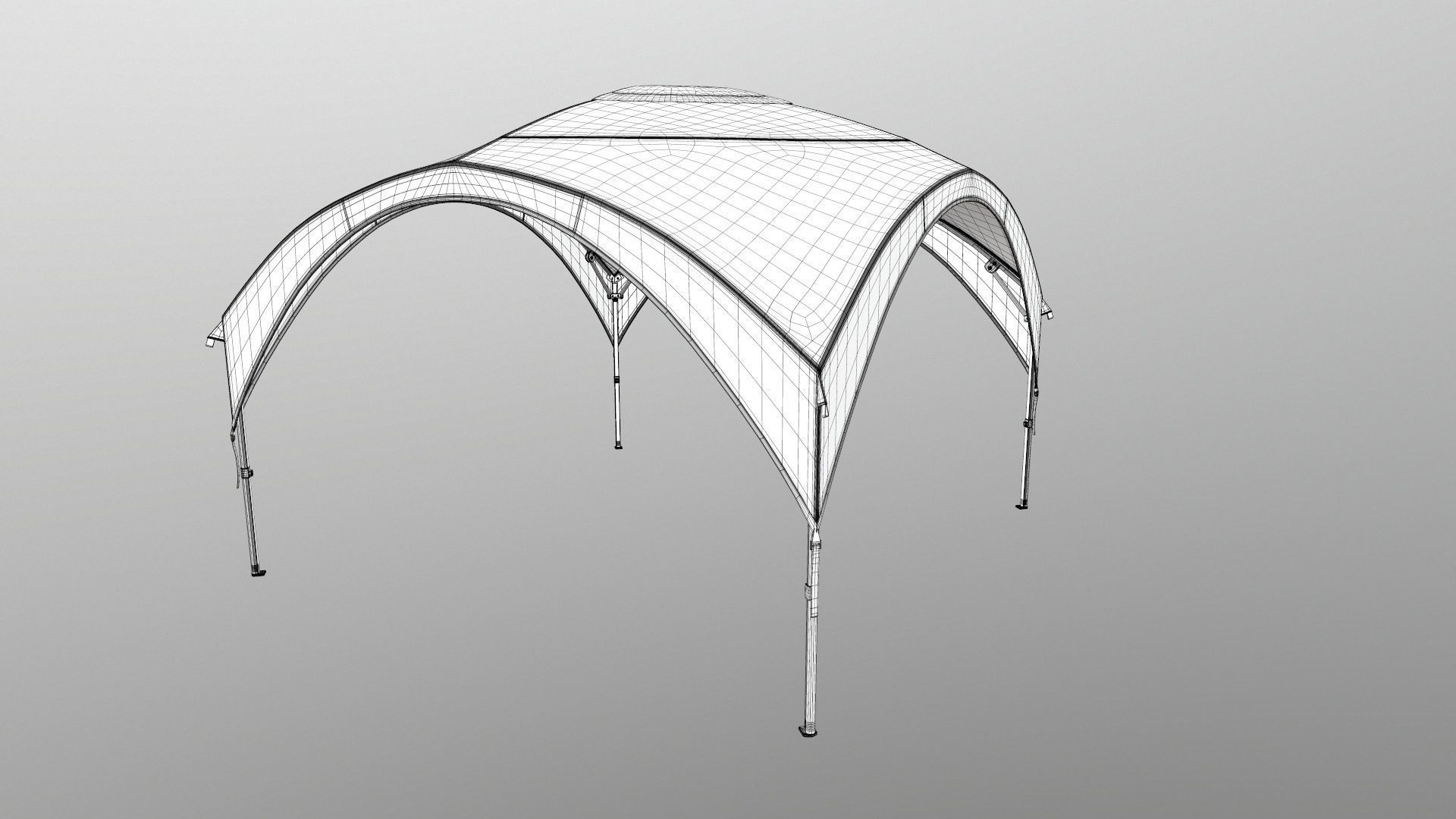 Shelter Tent 3D model_18