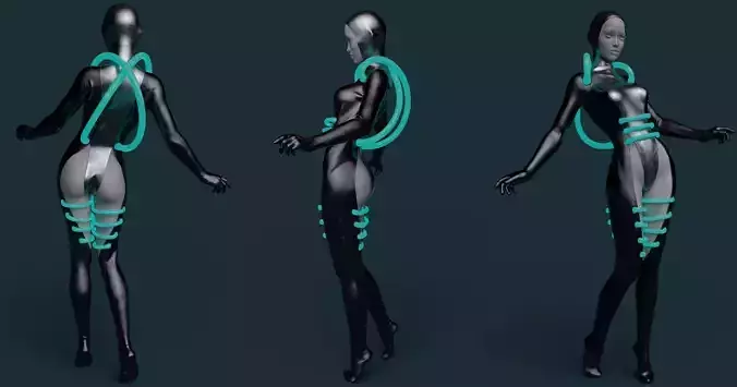Futuristic outfit 2