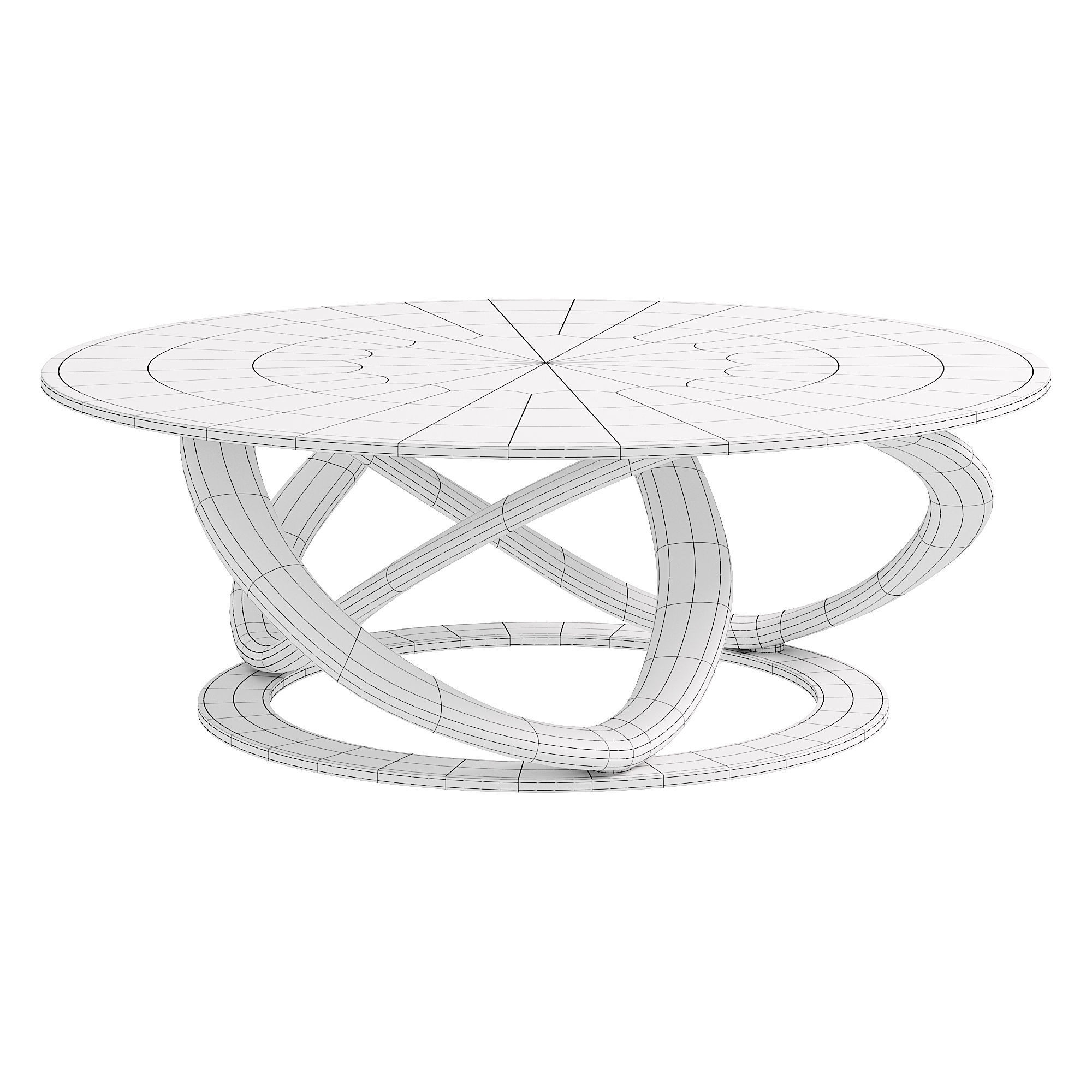 Infinity cofee table by Porada 3D model_3