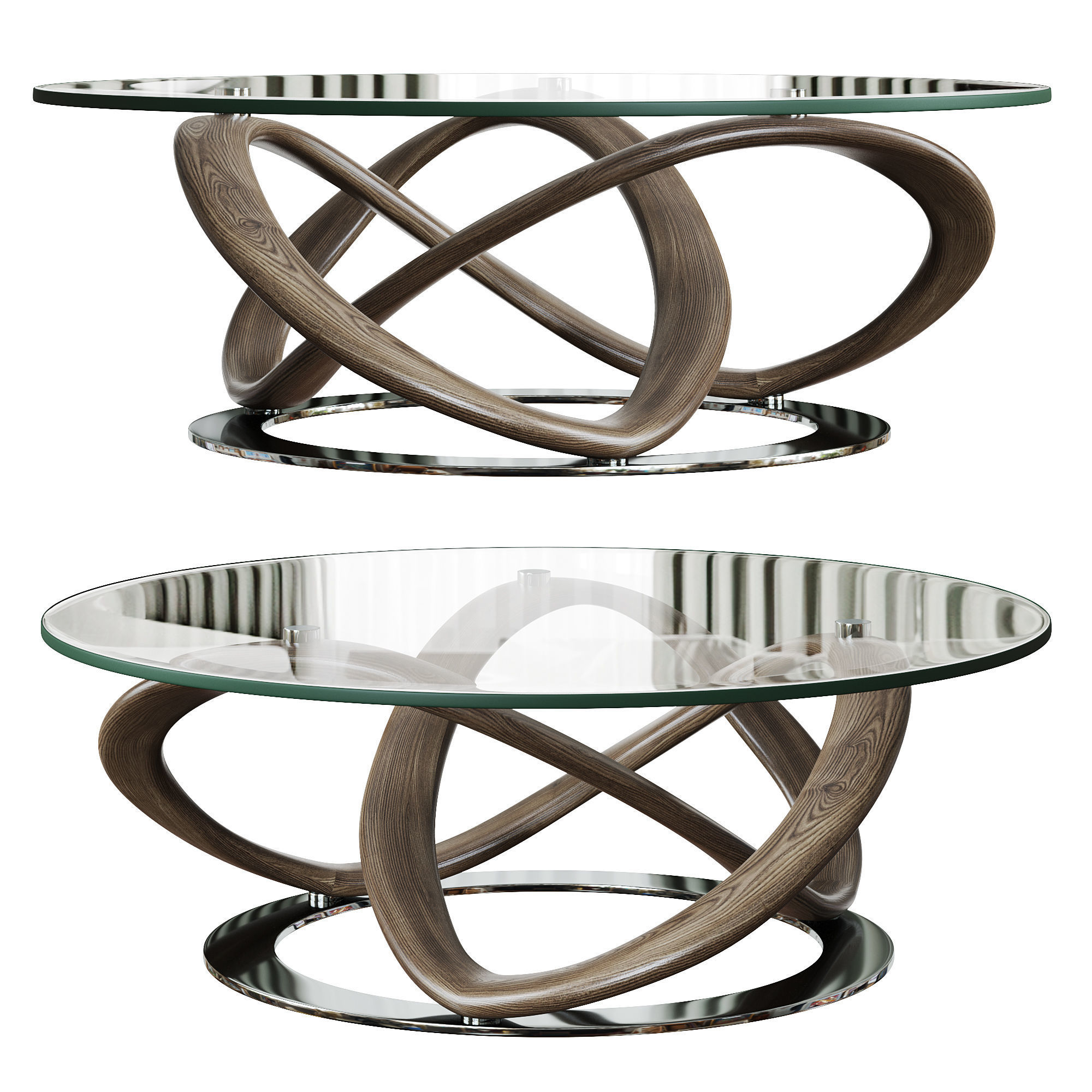 Infinity cofee table by Porada 3D model_1