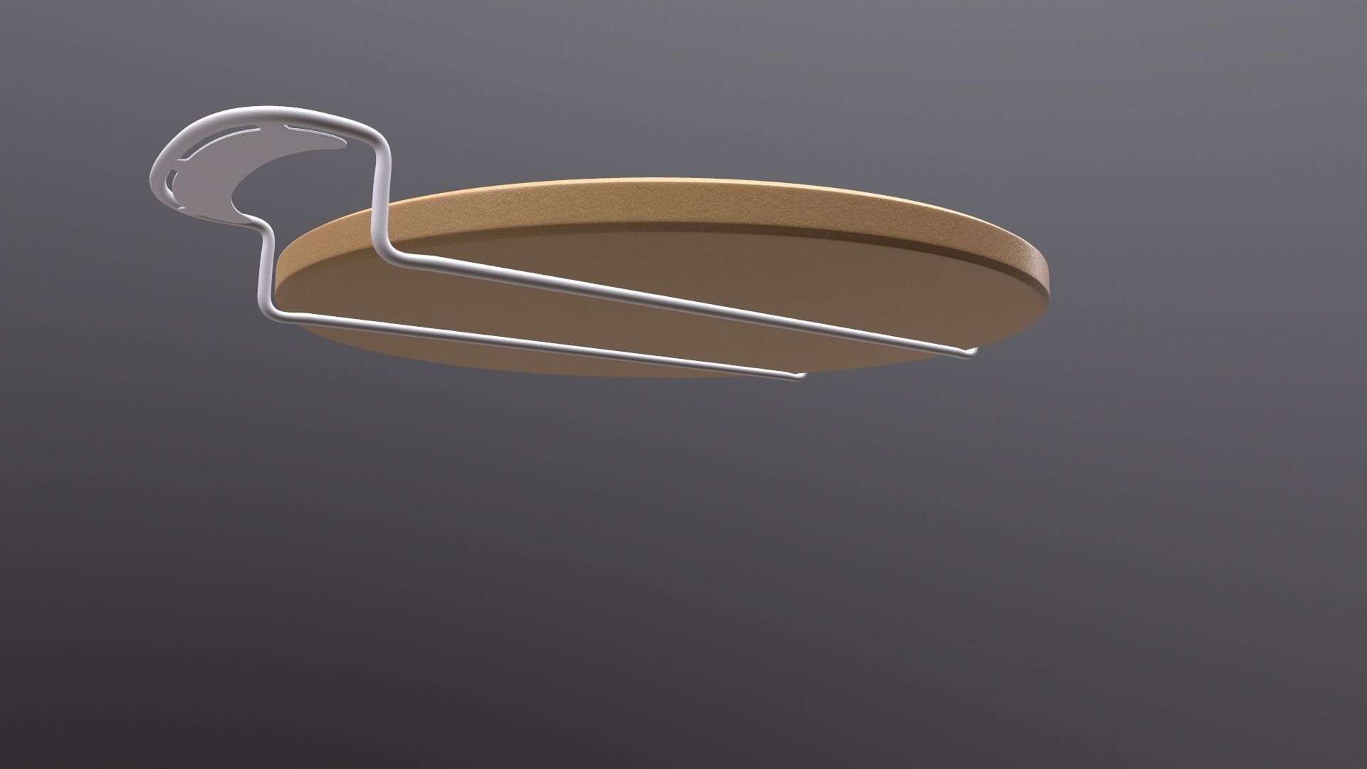 Stone Pizza 3D model_5