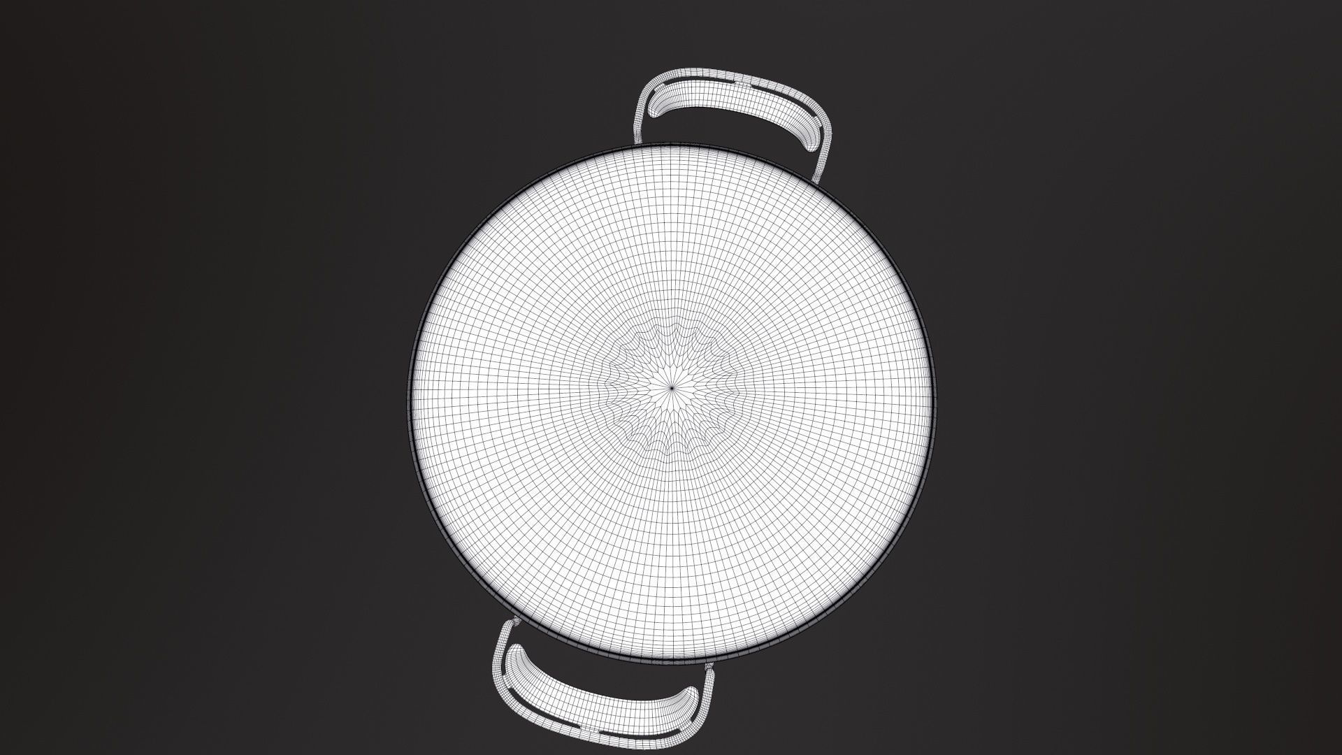 Stone Pizza 3D model_8