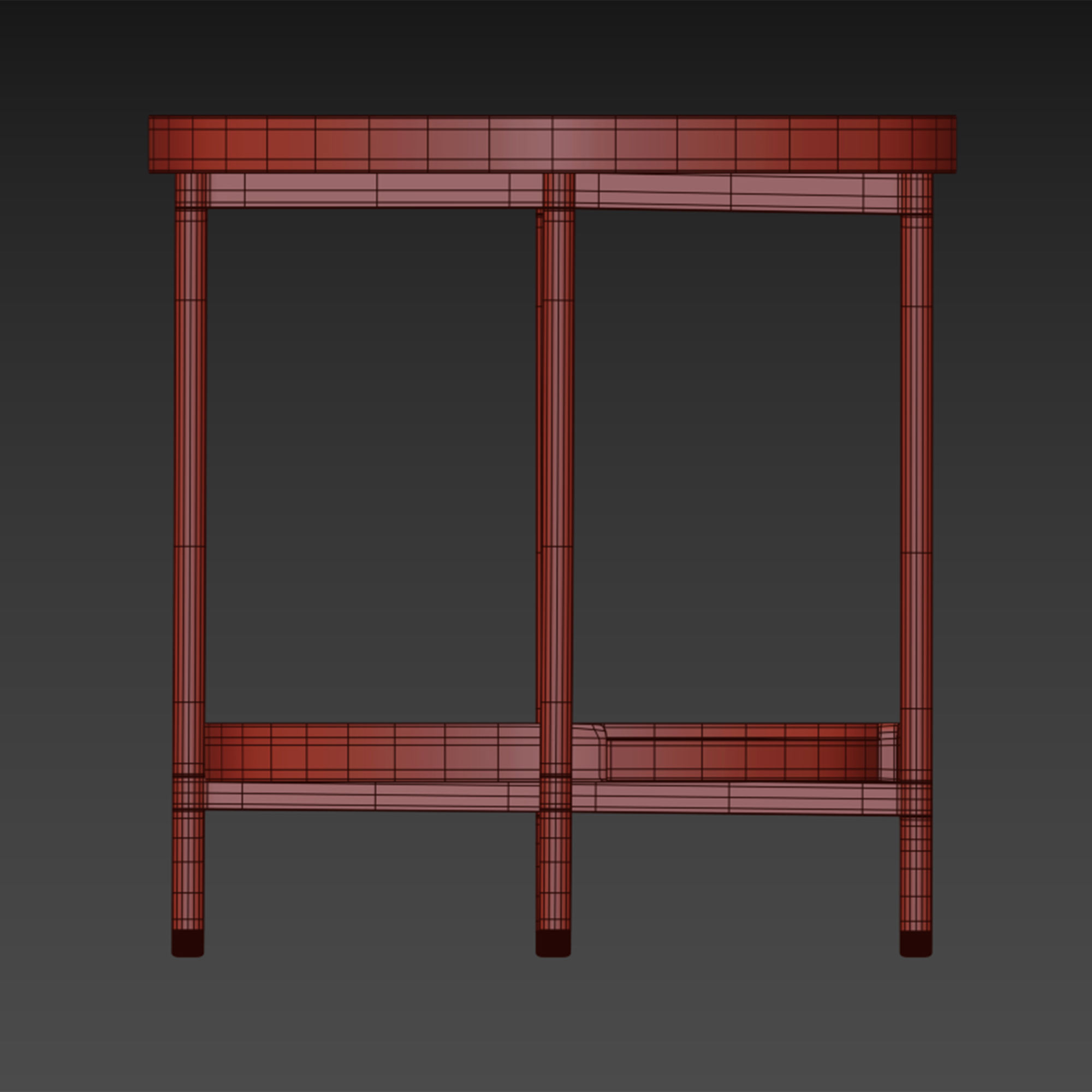 Koster Porada 3D model_5