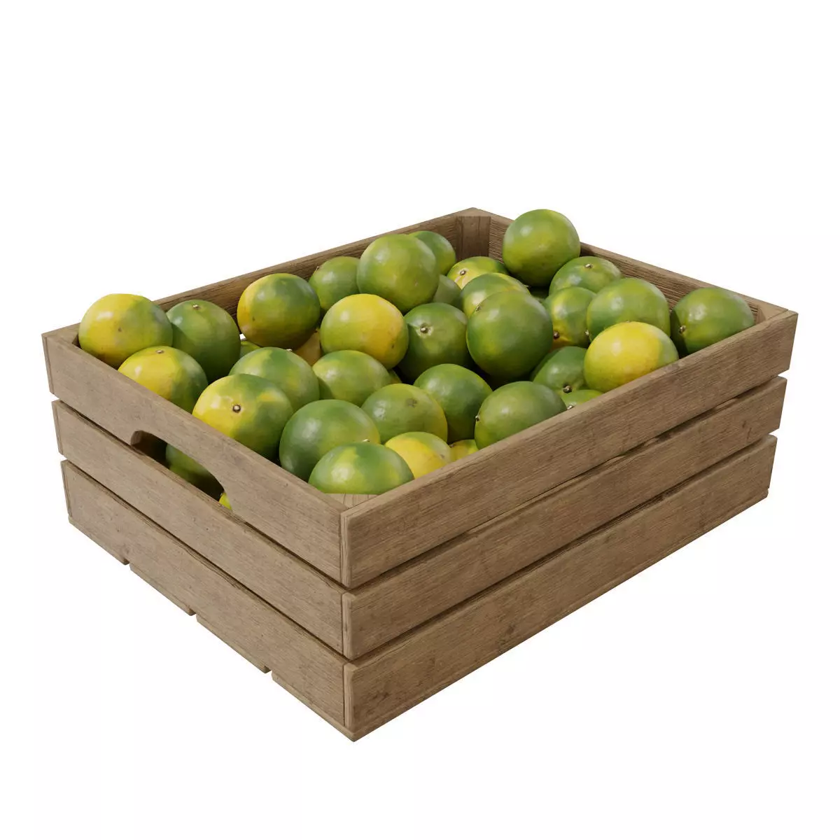 mandarin crates  3D model_0