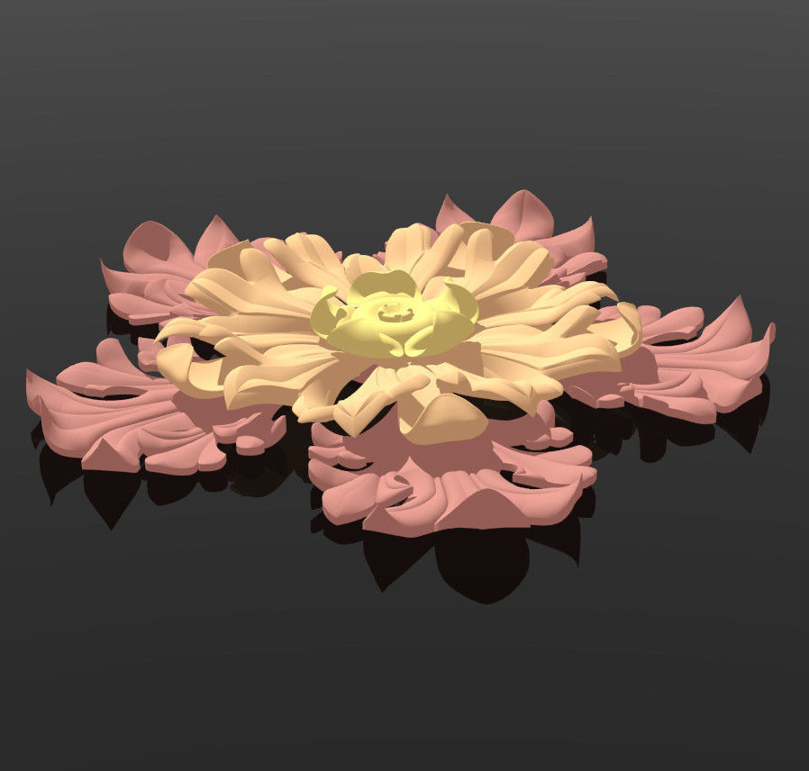 ProArt-Architectural Floral Element 01 CNC and 3D Jobs 3D model_1