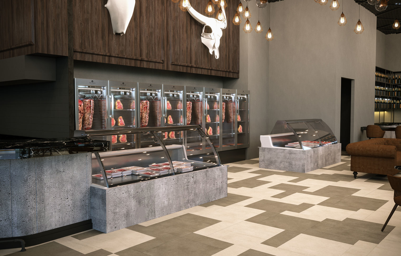 Restaurant Scene 02 3D Model 3D model_2