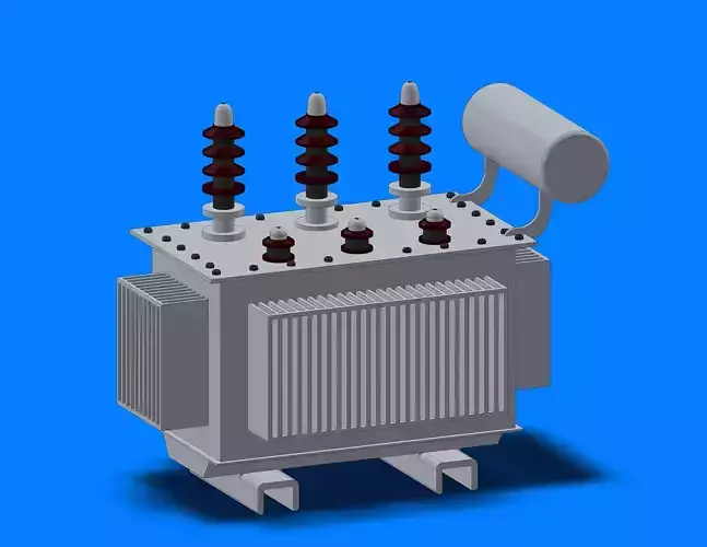 ELECTRICAL TRANSFORMER 3D print model