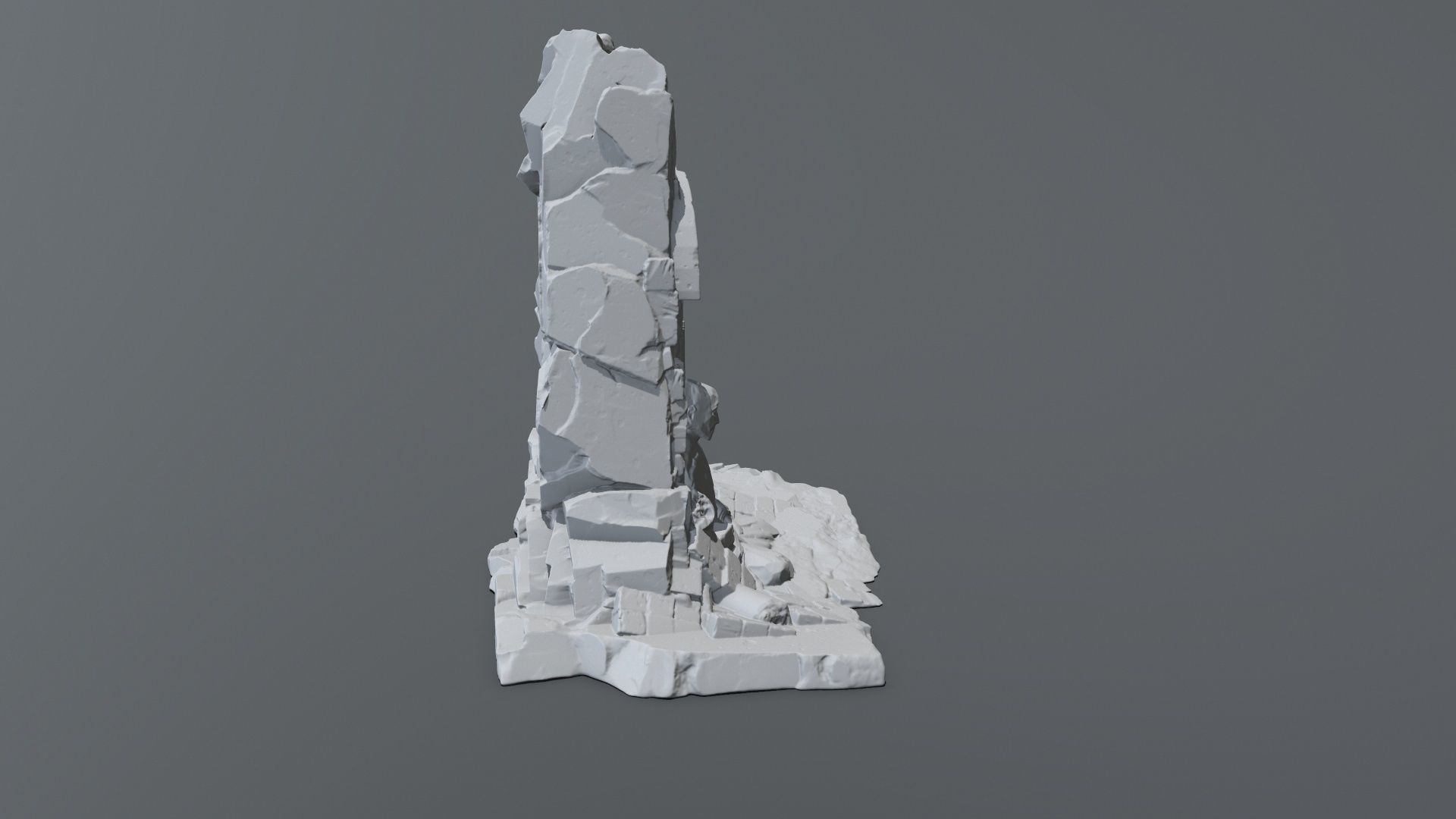 Print Buddha Rock 3D print model_2