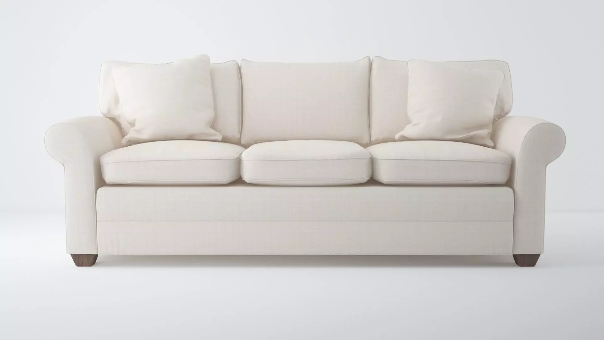 Ethan Allen Bennet roll-arm Sofa 3D model