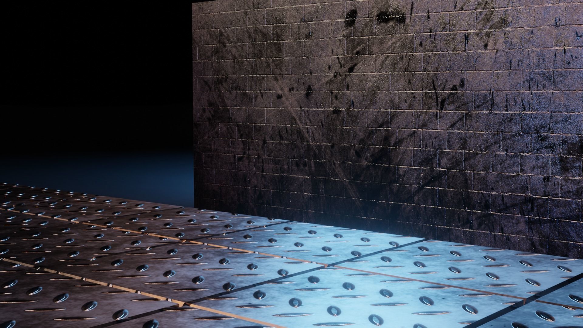 17 PBR Low Poly Stairs Low-poly 3D model_20