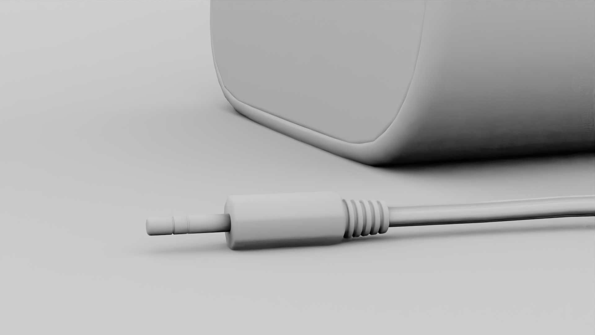 SPEAKERS two on table 3D model_33