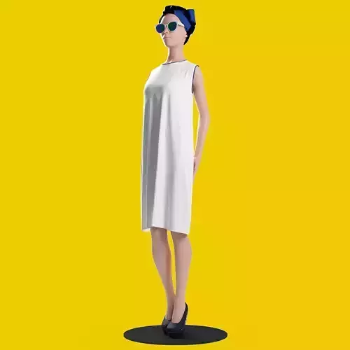 Roksanda Ilincic Retro Swimwear Type 2 pose 01