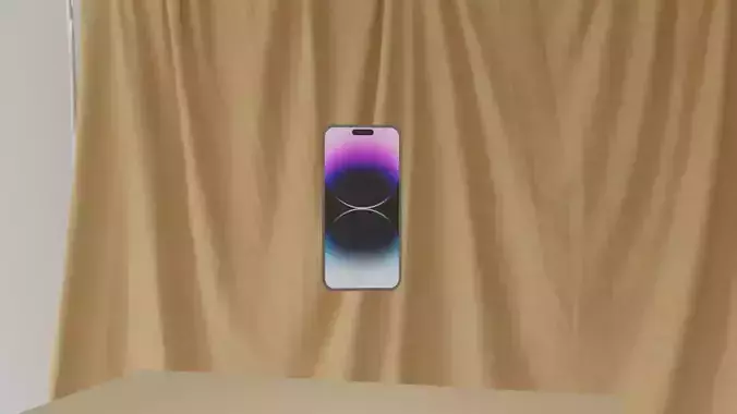 Iphone 14 Pro Max 3D Dark Model 3D print model