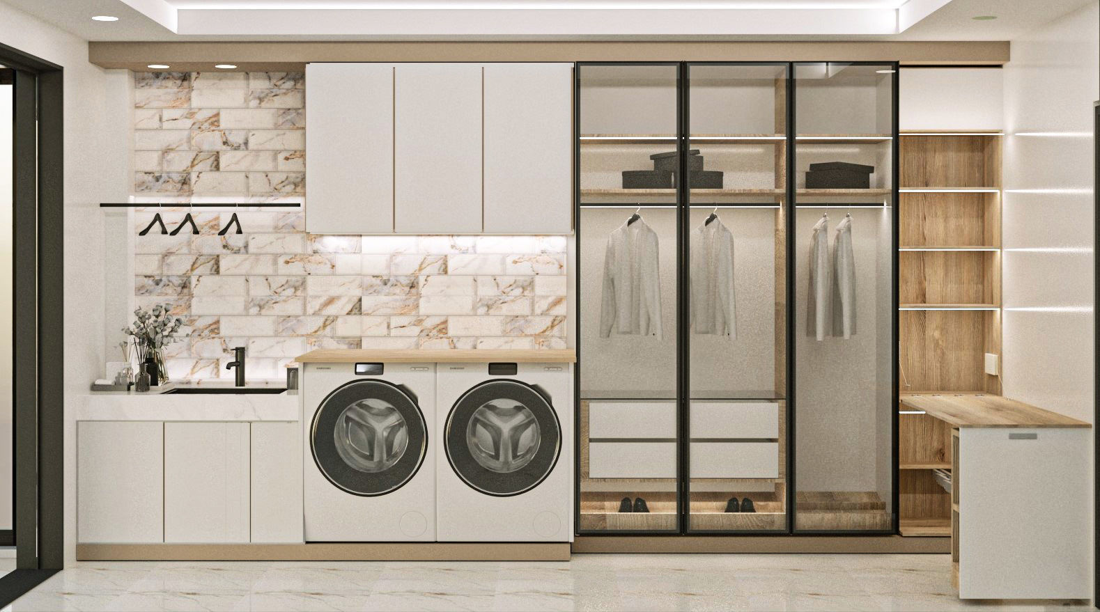 LAUNDRY ROOM  3D print model_1