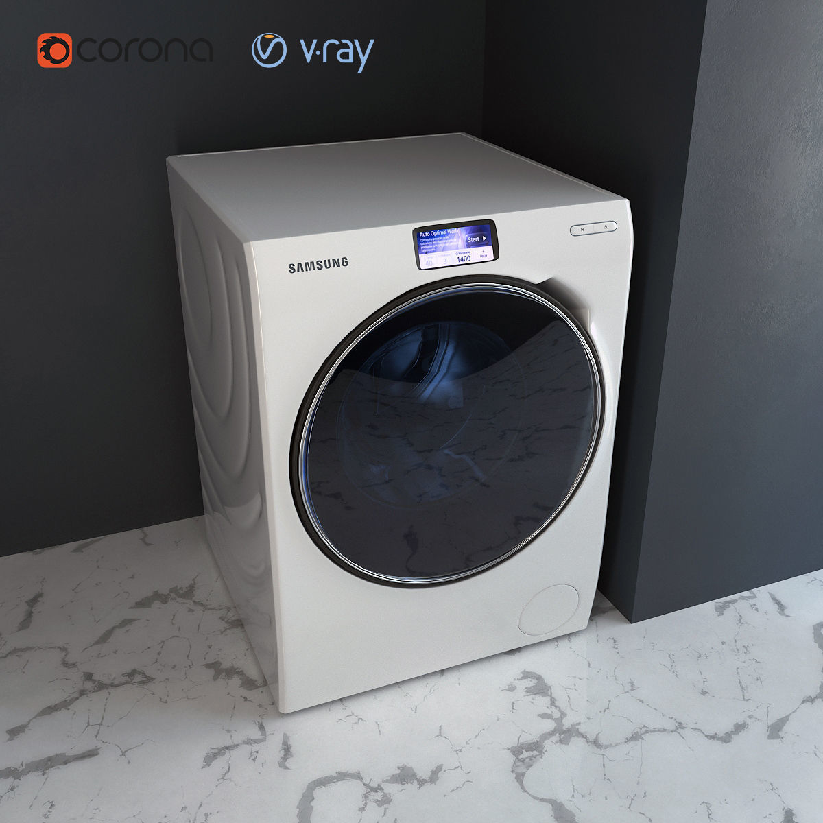LAUNDRY ROOM  3D print model_11