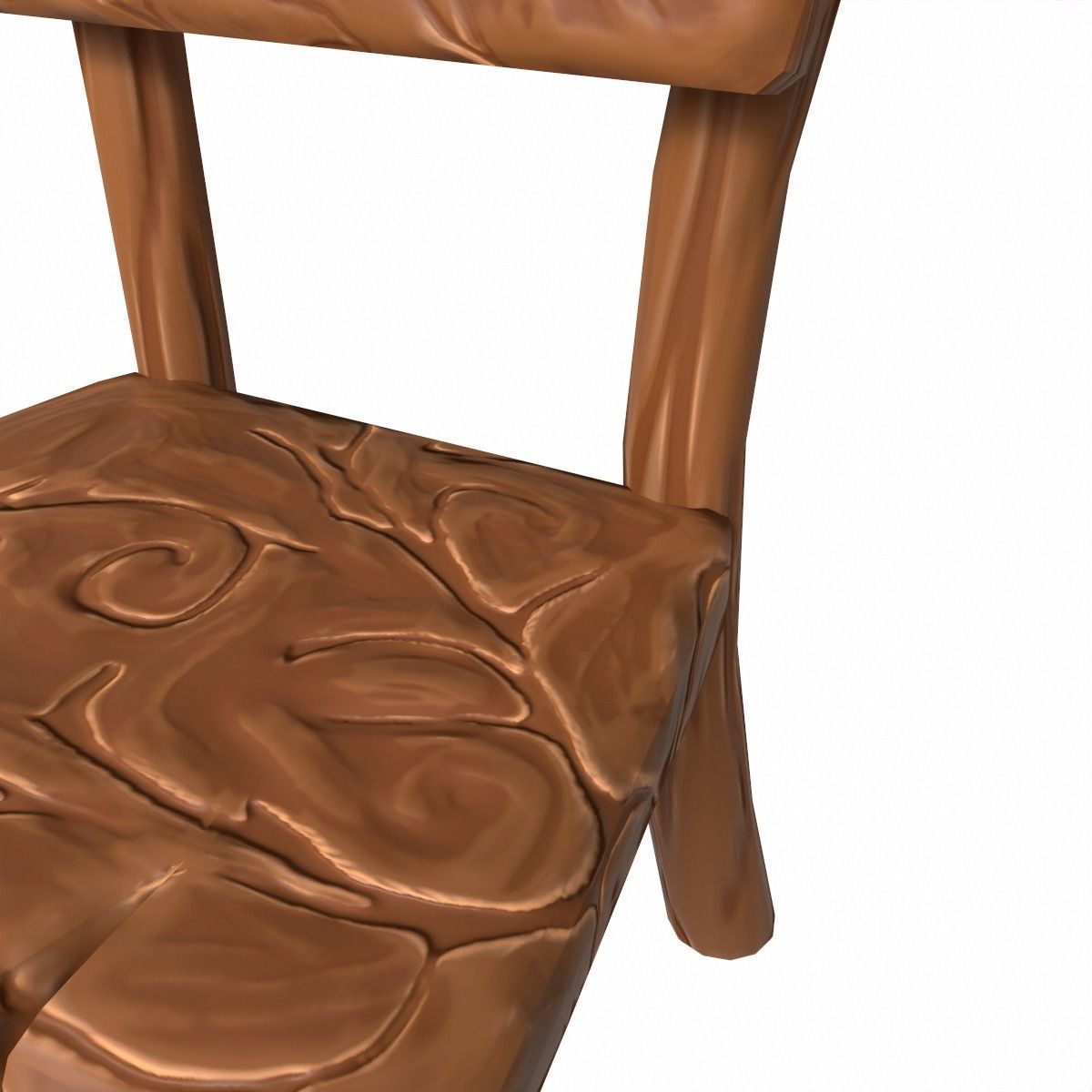 Chairs fantasy stylized 3D Model Collection_73