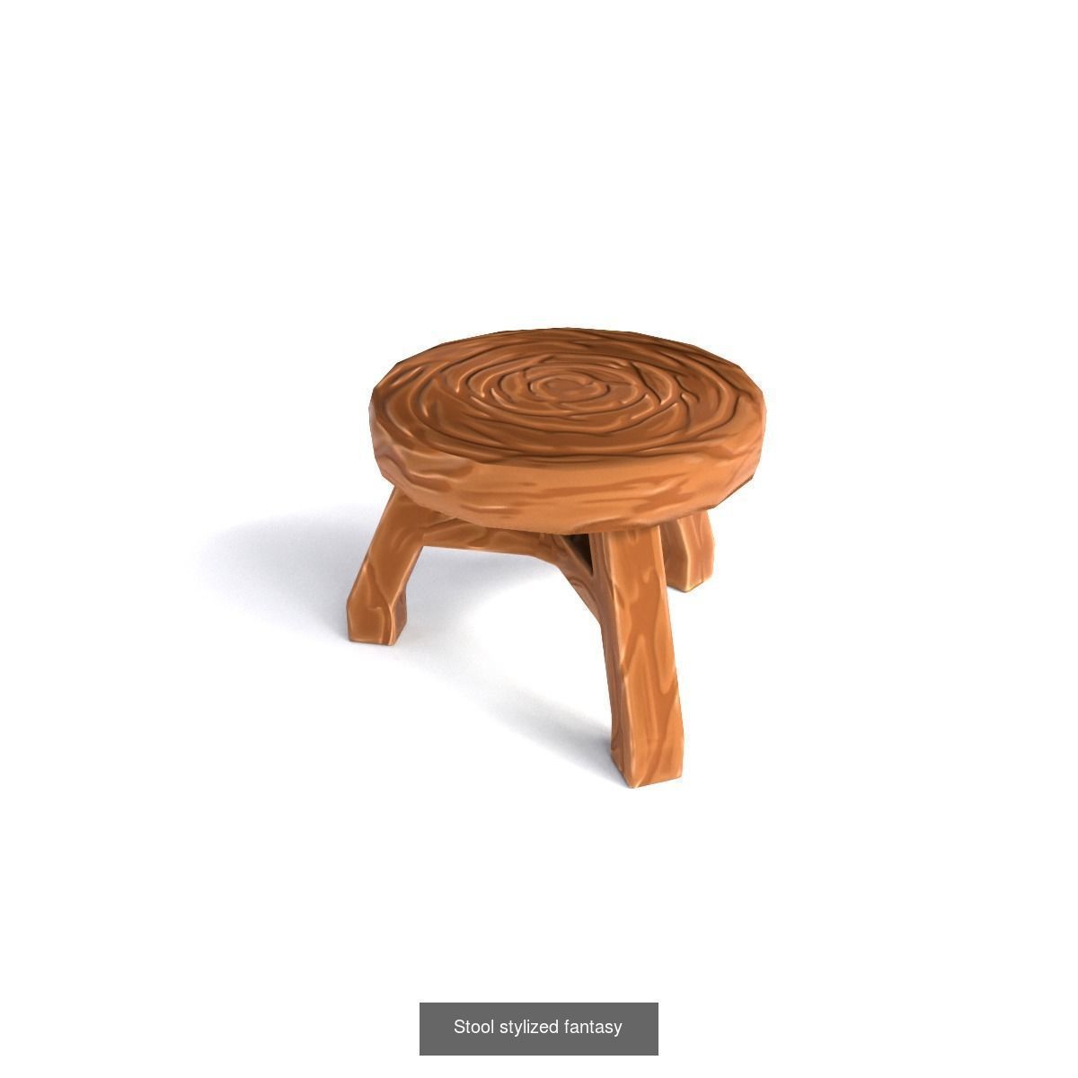 Chairs fantasy stylized 3D Model Collection_15