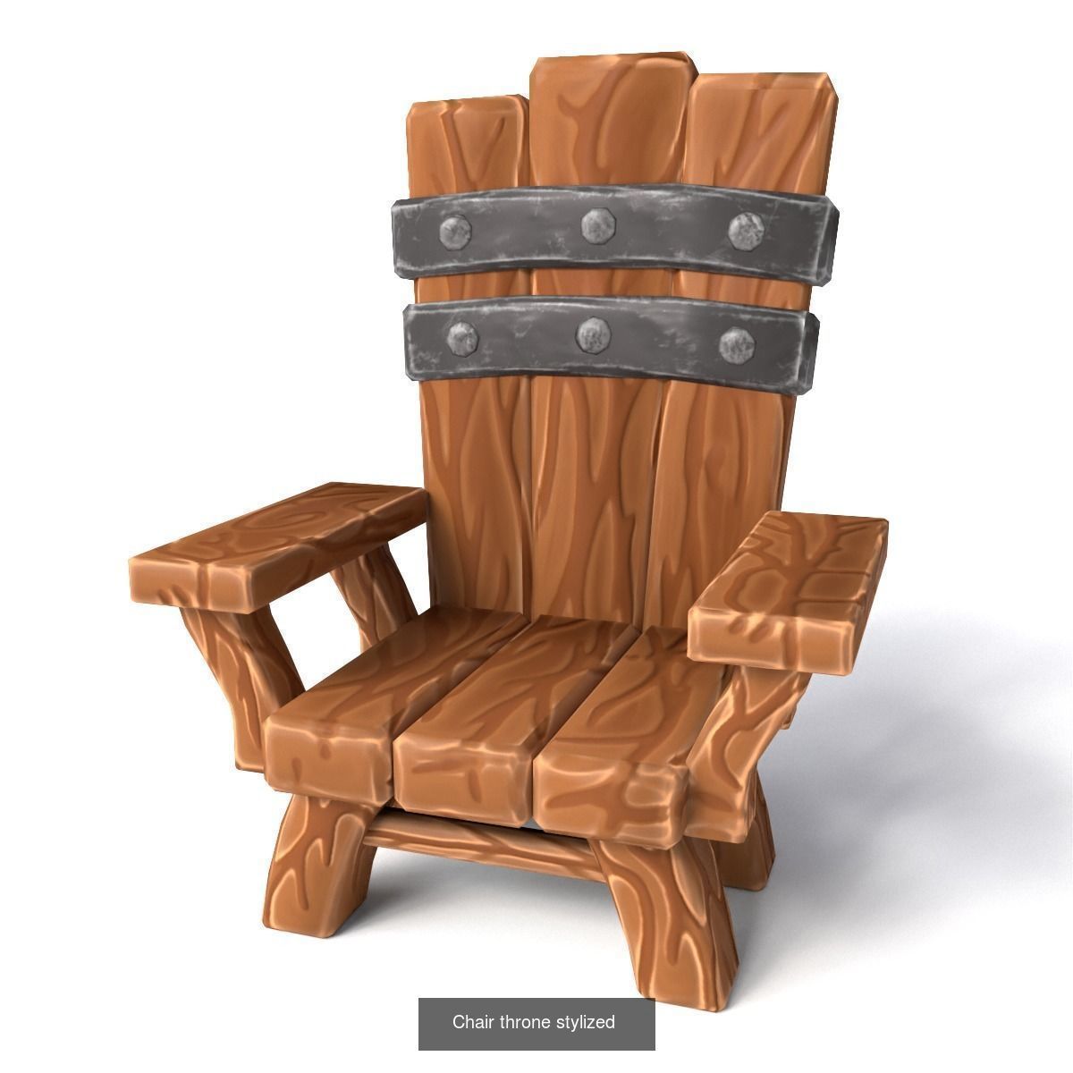 Chairs fantasy stylized 3D Model Collection_14