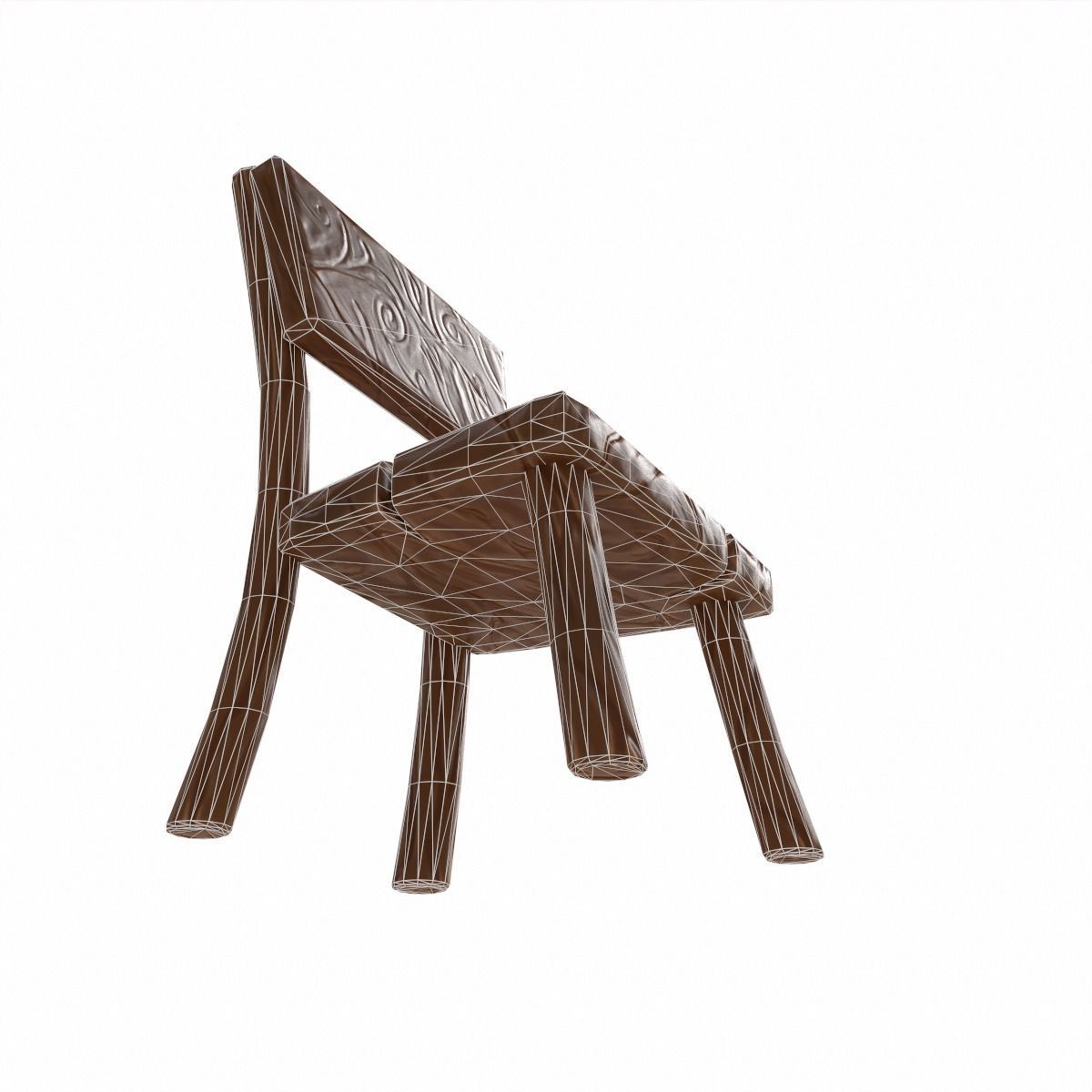 Chairs fantasy stylized 3D Model Collection_70