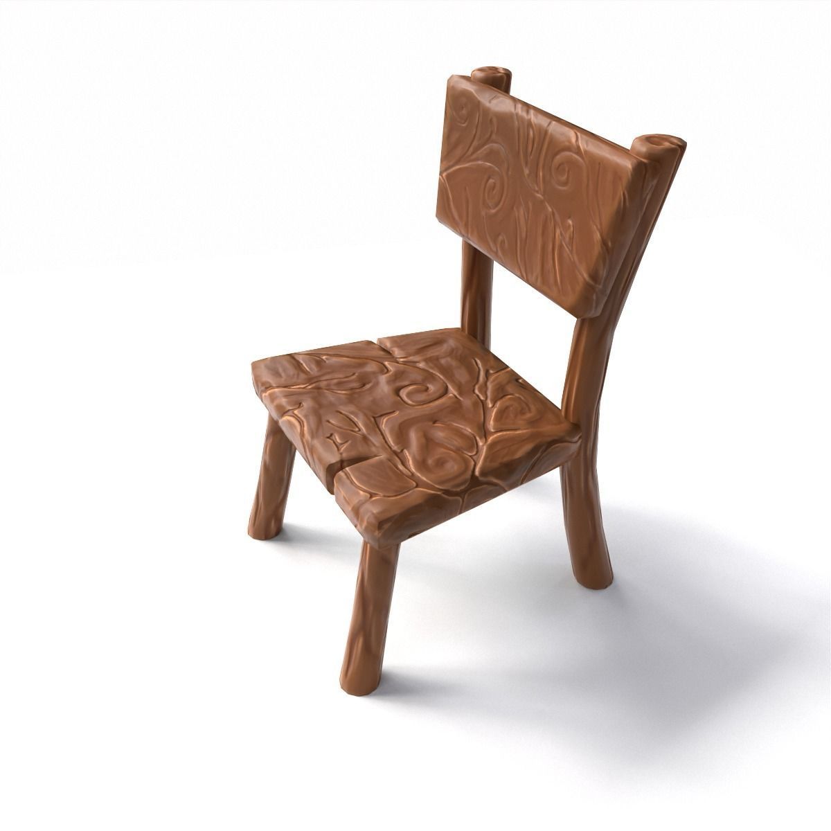 Chairs fantasy stylized 3D Model Collection_62