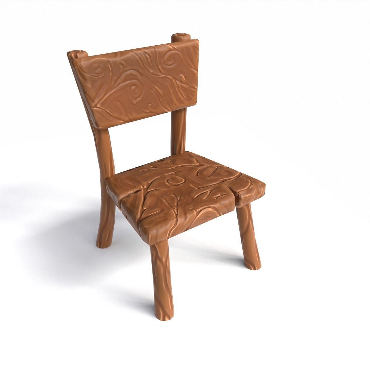 Chairs fantasy stylized 3D Model Collection_48