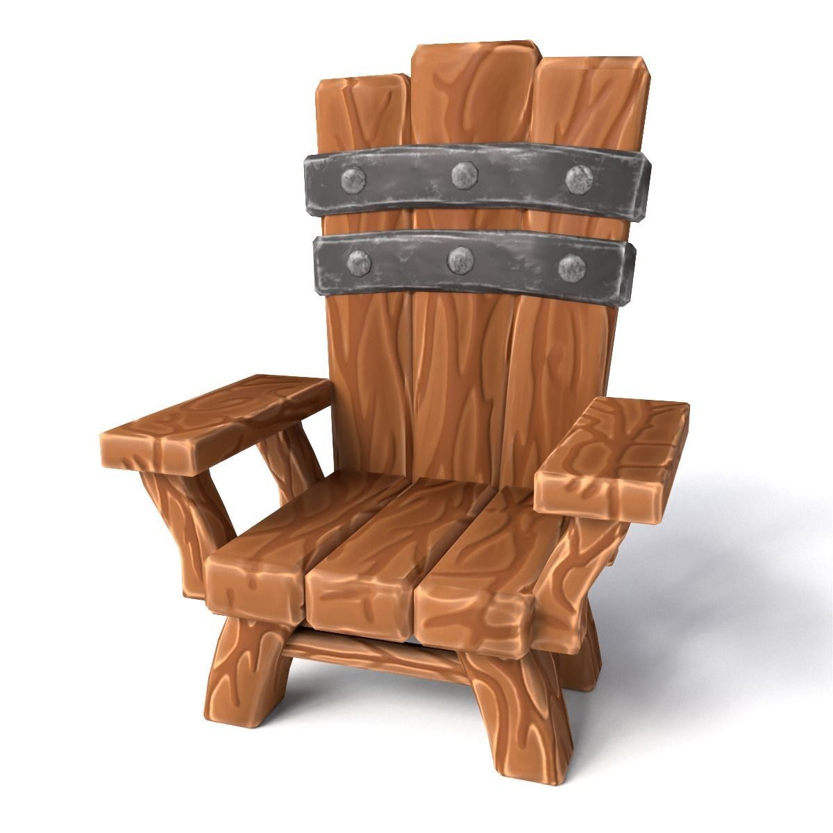 Chairs fantasy stylized 3D Model Collection_20