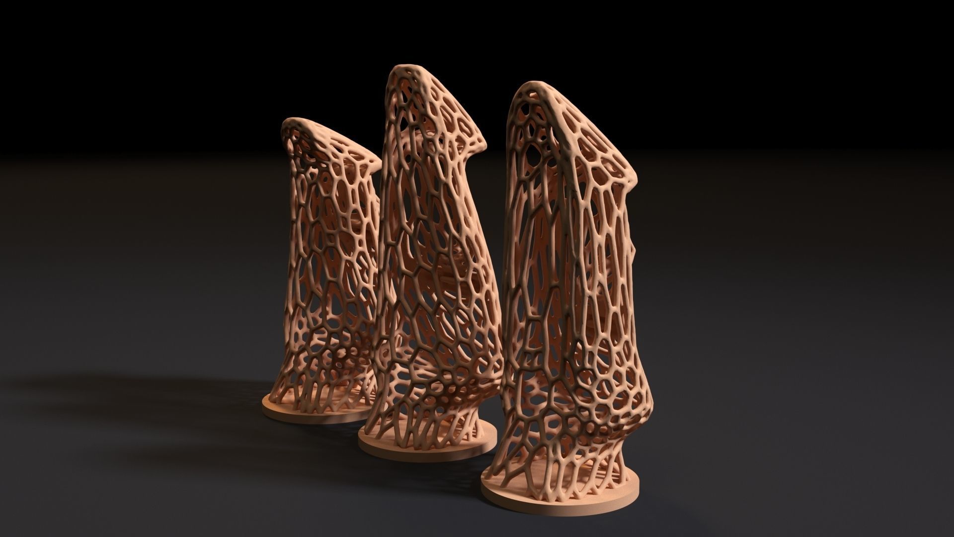 MOAIS chess piece 3D print model_5