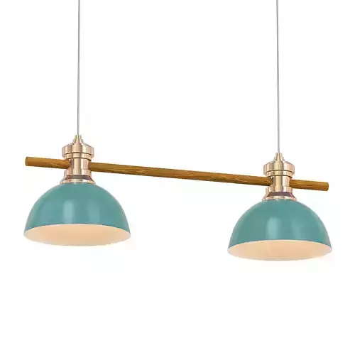 NORWAY light pendant lamp - teal 3D model