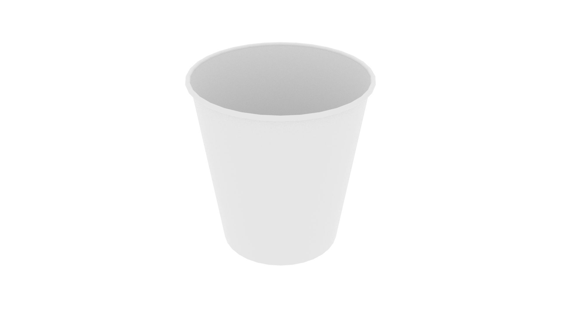 Paper Cup 3D model_1