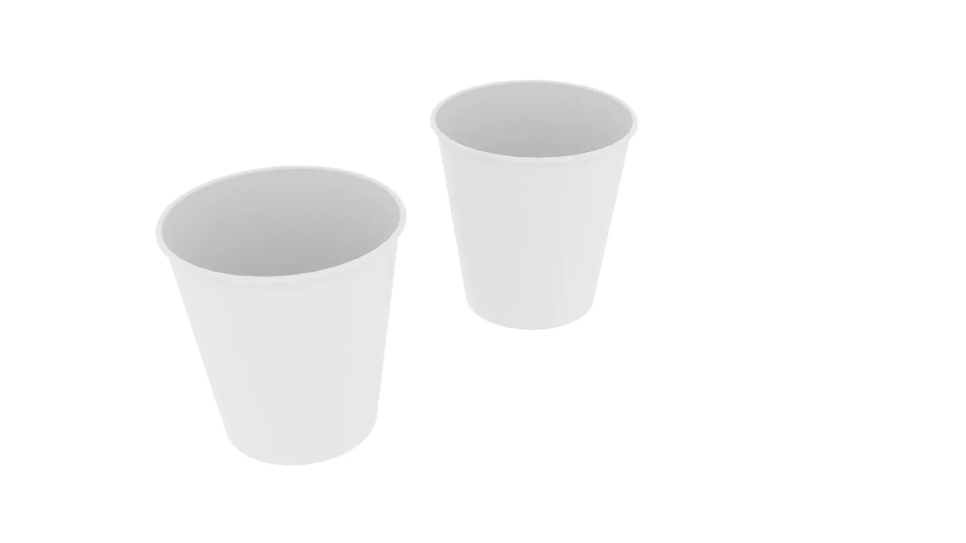Paper Cup 3D model_0
