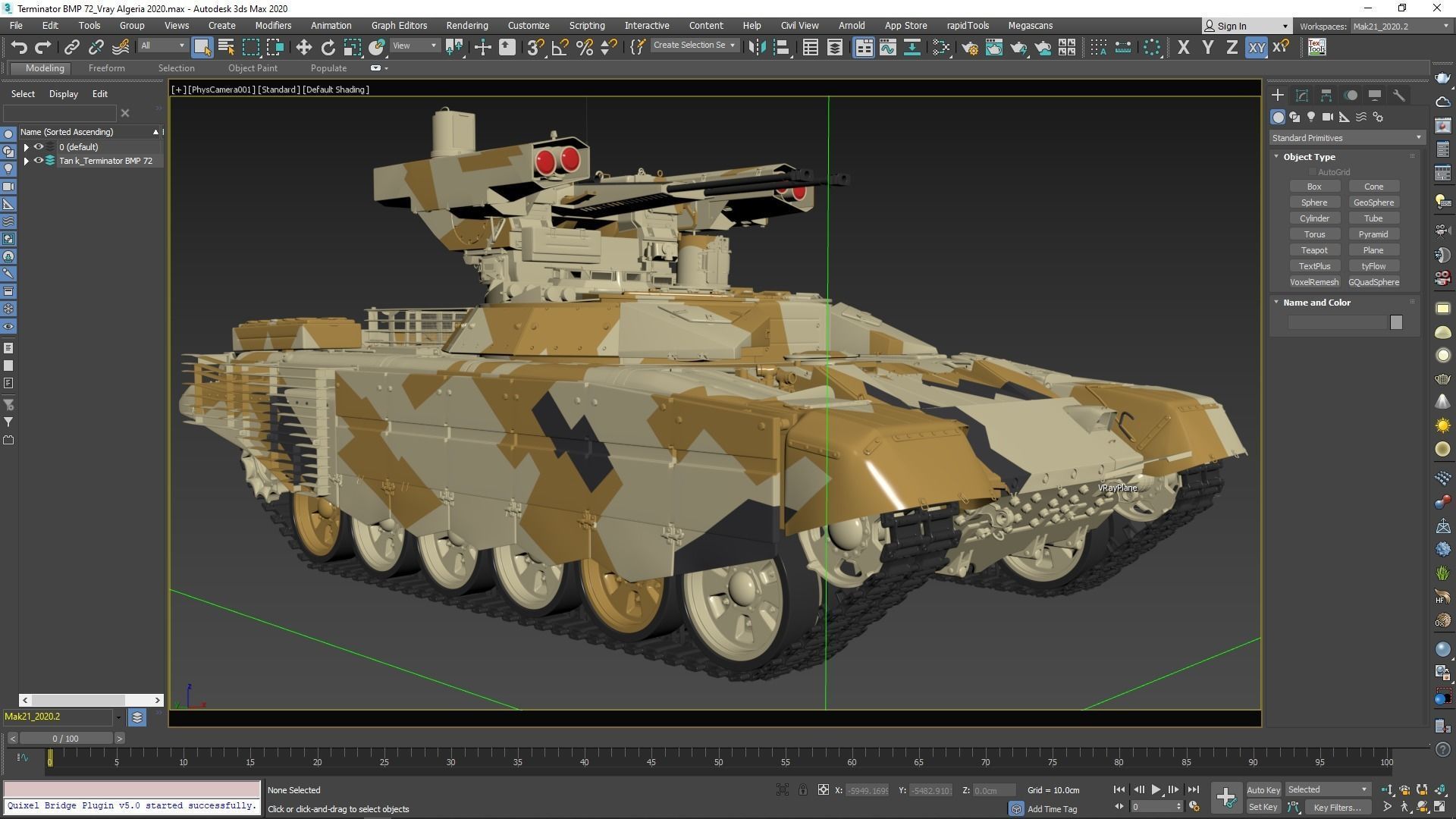 Tank Terminator BMPT 72 Algeria 3D model_30