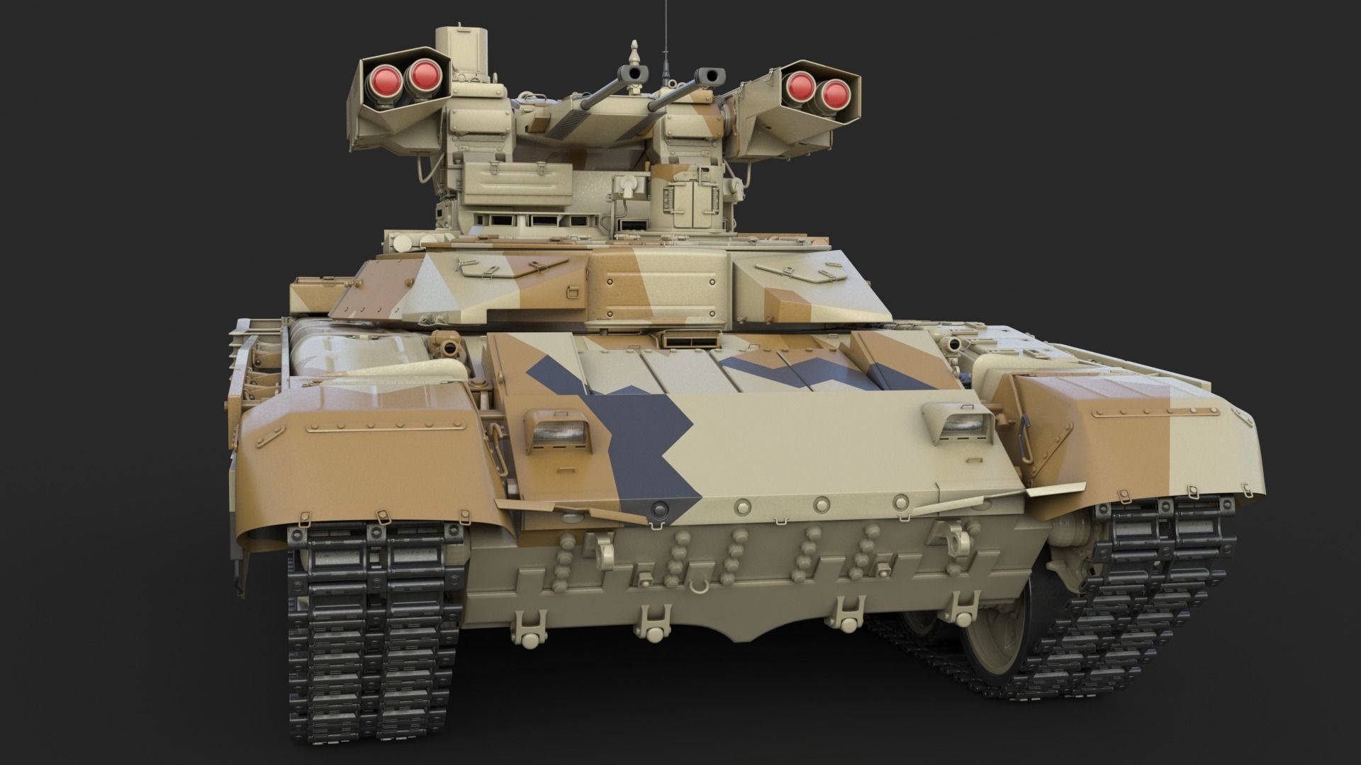 Tank Terminator BMPT 72 Algeria 3D model_7