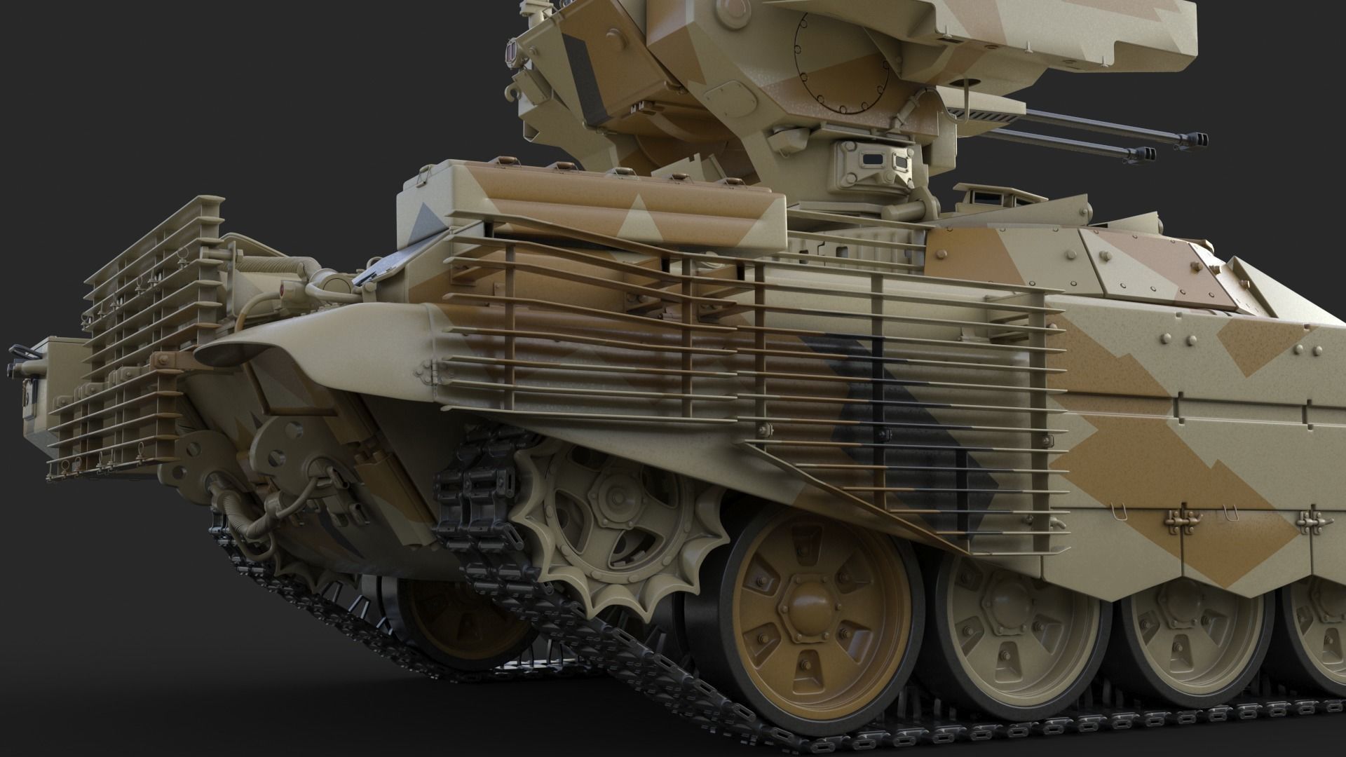 Tank Terminator BMPT 72 Algeria 3D model_21