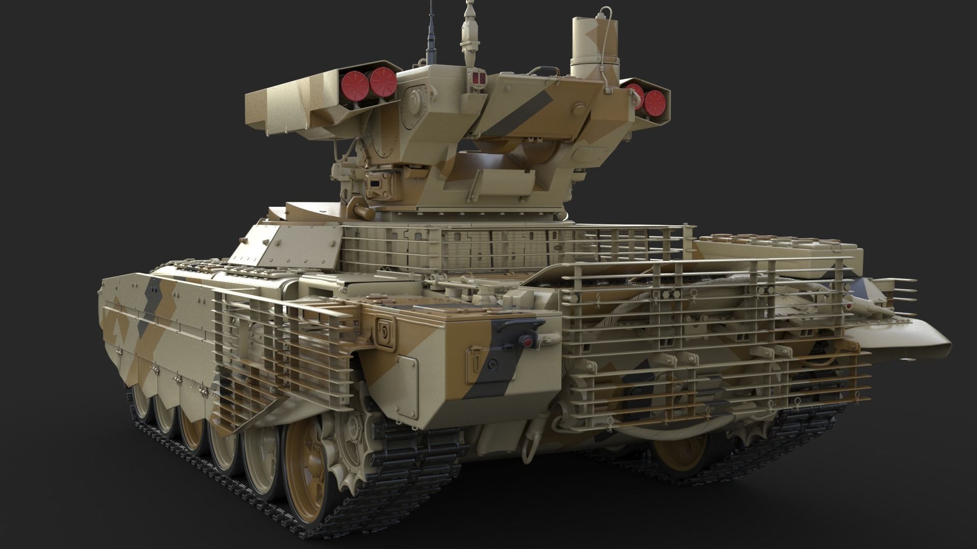 Tank Terminator BMPT 72 Algeria 3D model_11
