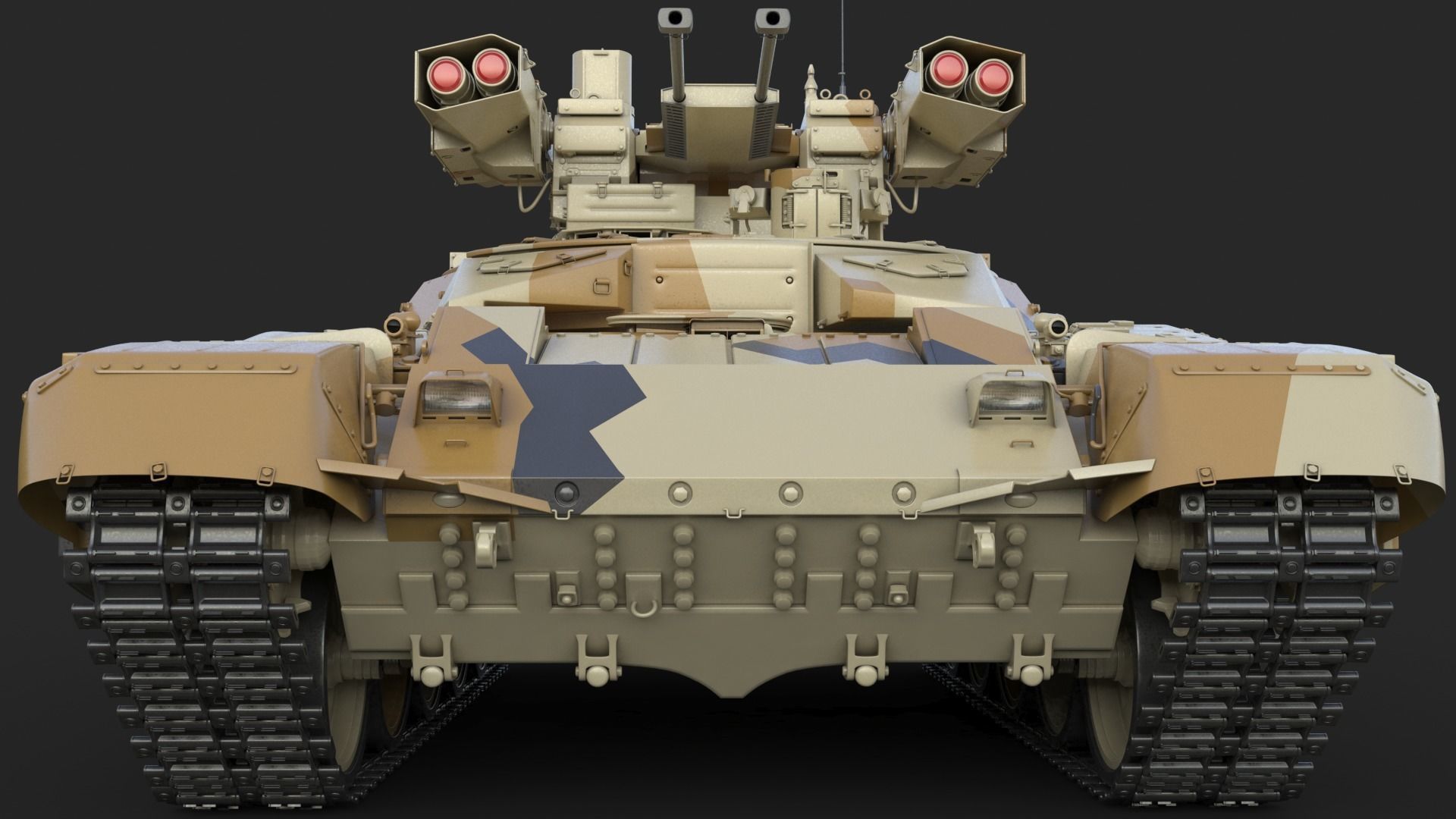 Tank Terminator BMPT 72 Algeria 3D model_20