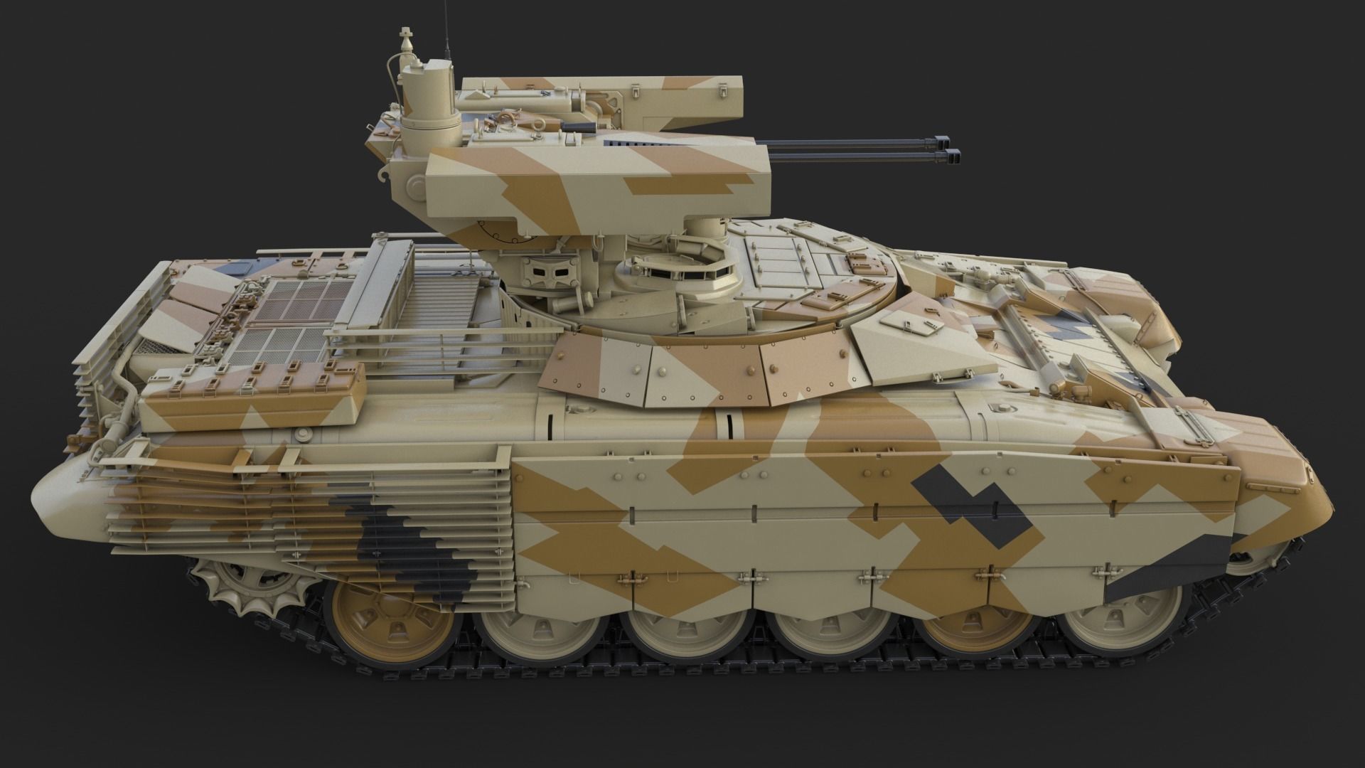 Tank Terminator BMPT 72 Algeria 3D model_14