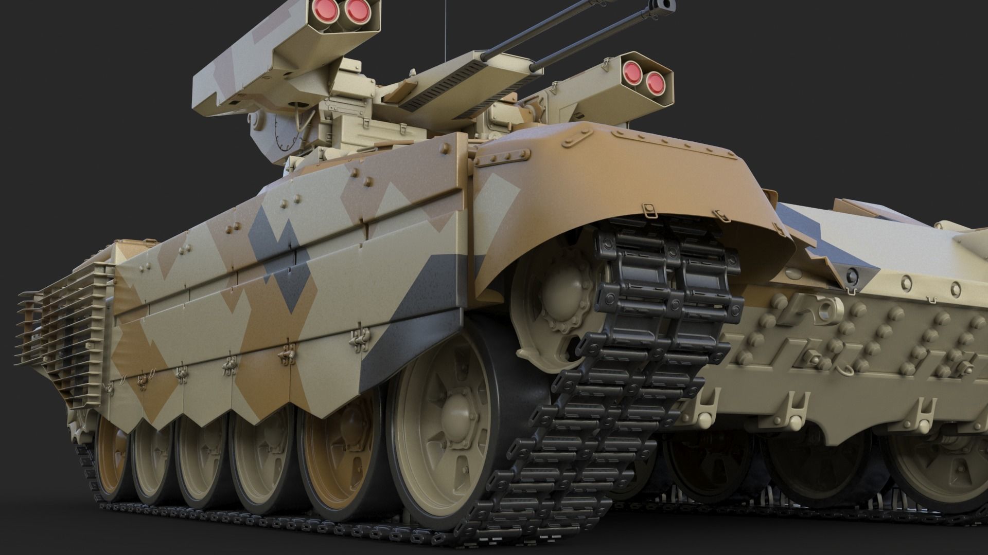 Tank Terminator BMPT 72 Algeria 3D model_19