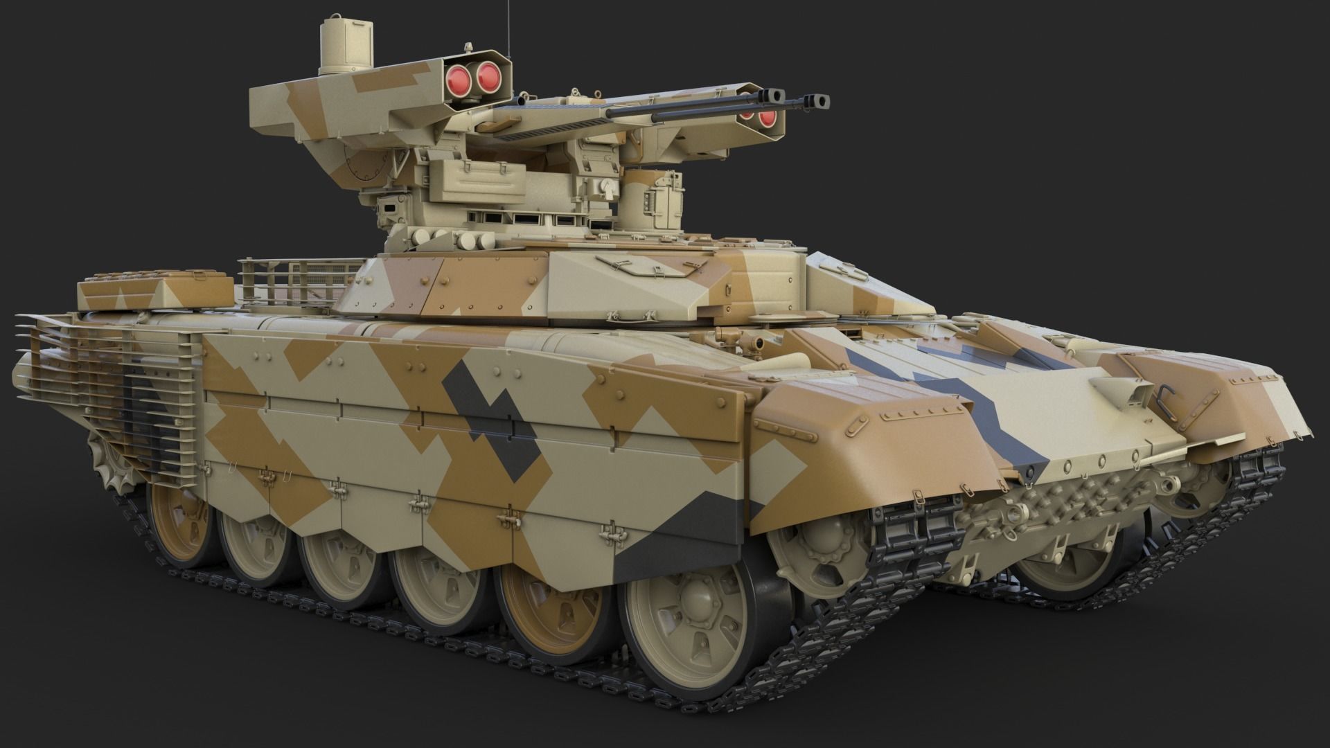 Tank Terminator BMPT 72 Algeria 3D model_6