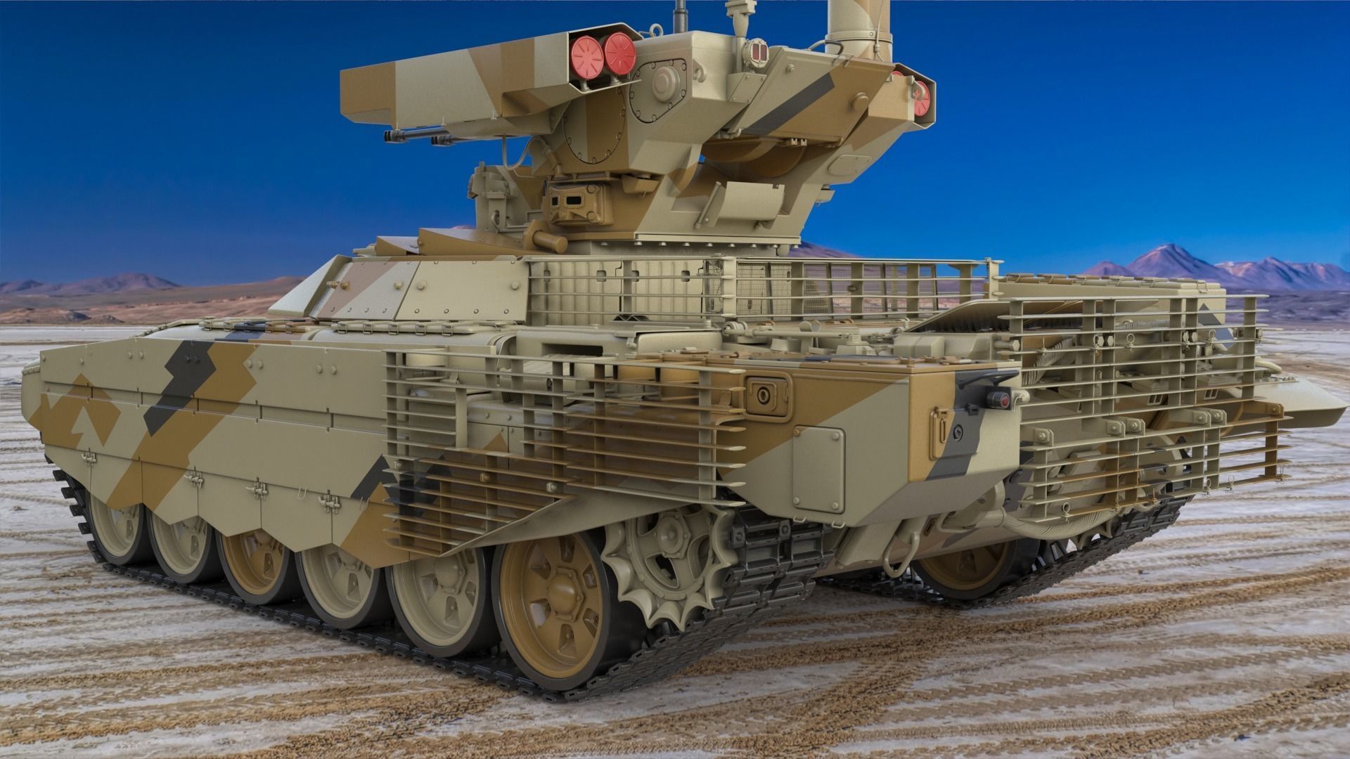 Tank Terminator BMPT 72 Algeria 3D model_5
